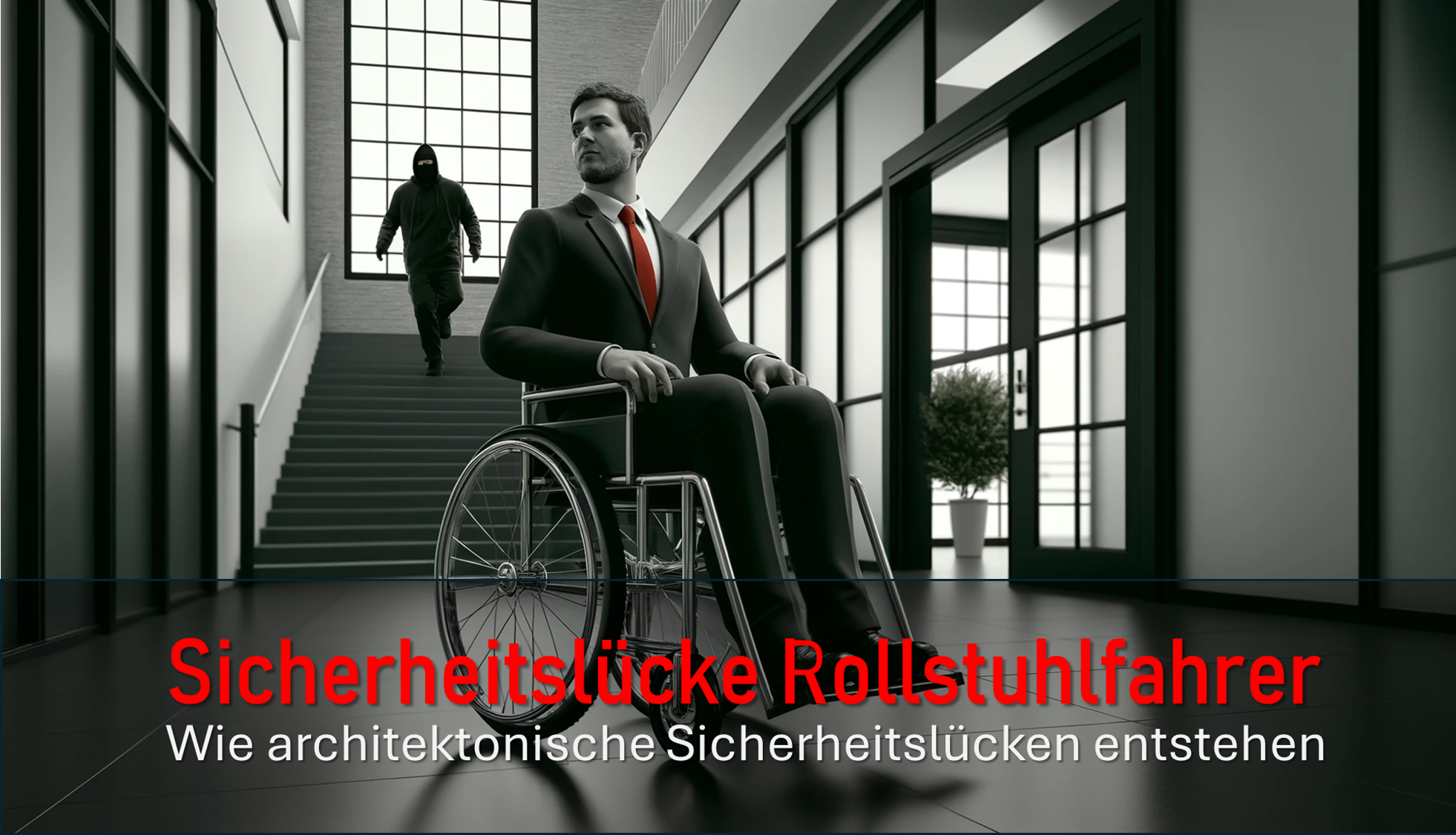 Sicherheitslücke Rollstuhlfahrer: Die Notwendigkeit frühzeitiger Integration von Sicherheitsexperten bei der Planung von Gebäuden