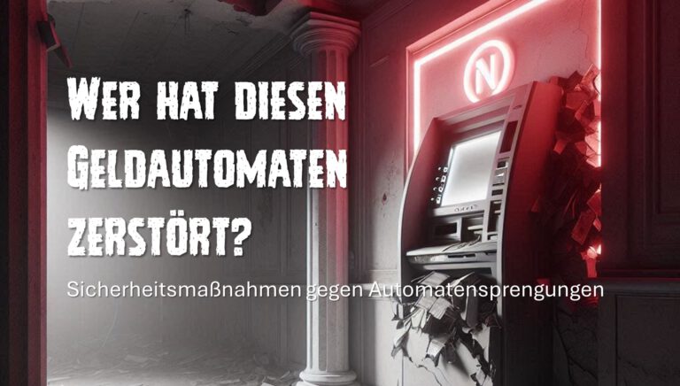 Effektive Sicherheitsmaßnahmen zur Verhinderung von Geldautomatensprengungen