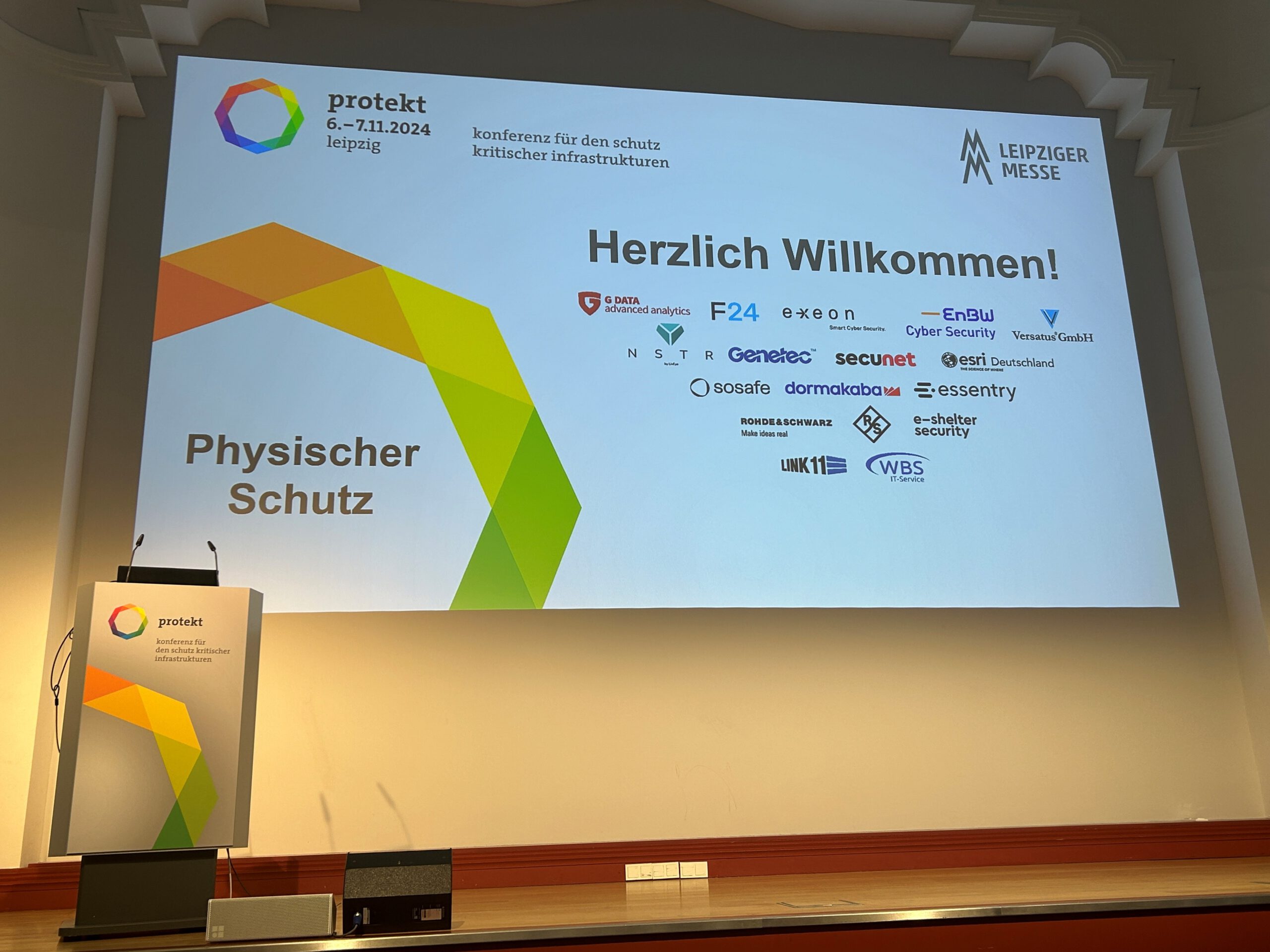 Besuch der Fachkonferenz protekt 2024: Eindrücke und Erkenntnisse zur physischen Sicherheit im Kontext des KRITIS-Dachgesetzes