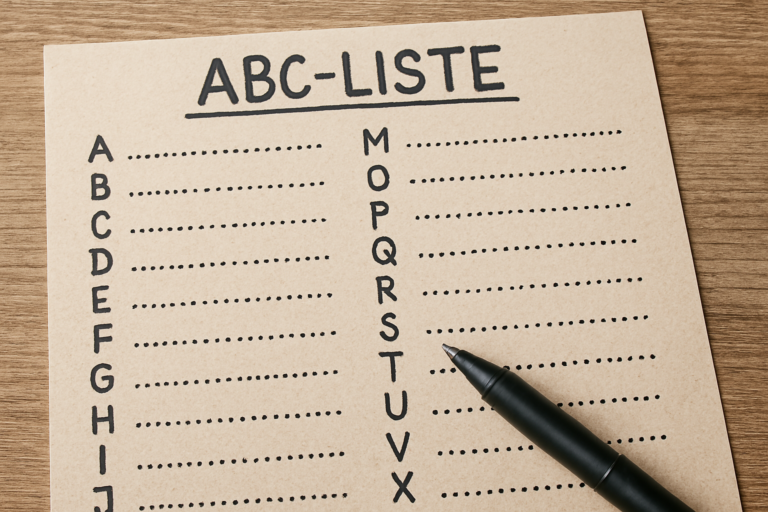 ABC-Listen als strategisches Werkzeug zur Sicherheitskonzepterstellung in Kritischen Infrastrukturen und Unternehmen