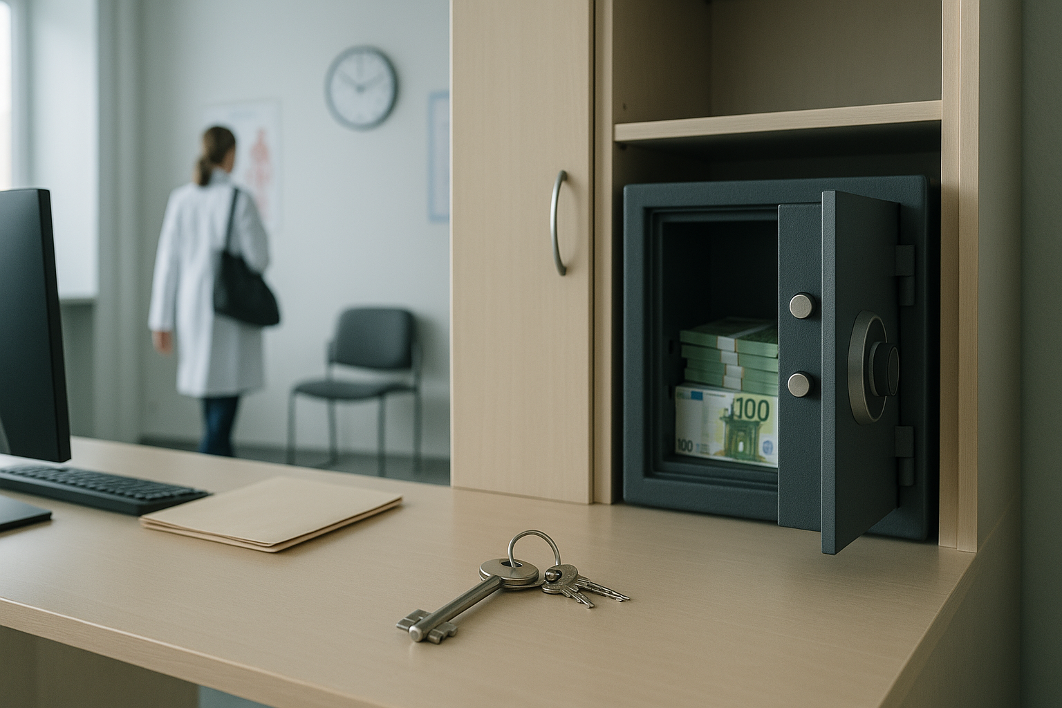 Ein Tresor im Büro – und der Schlüssel in der Hosentasche?